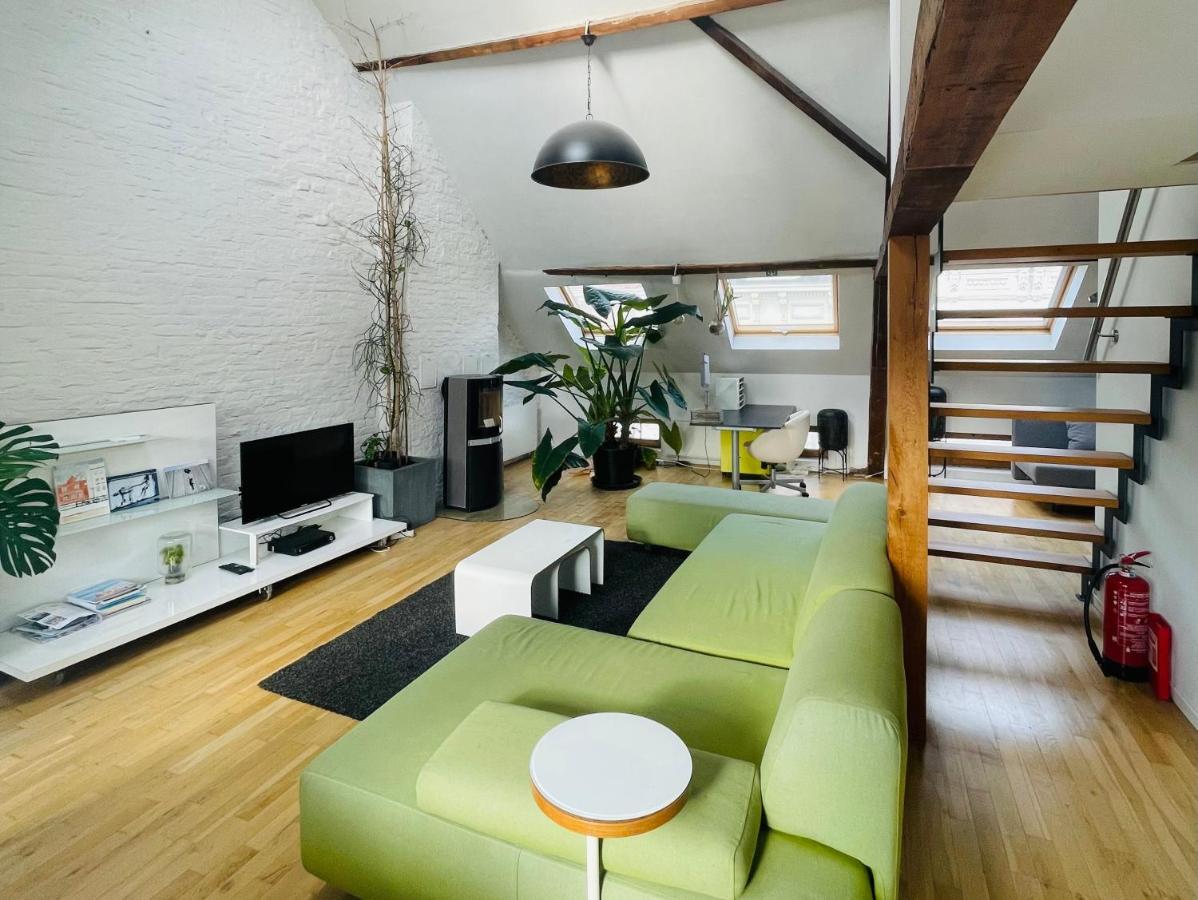 Spacious Loft In The Historical Centre Ghent Luaran gambar